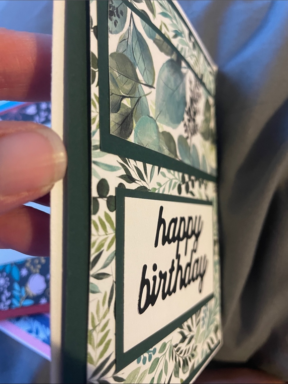 10 Handmade Multi-Color Birthday Card Set - Assorted Designs - Picture 12 of 16